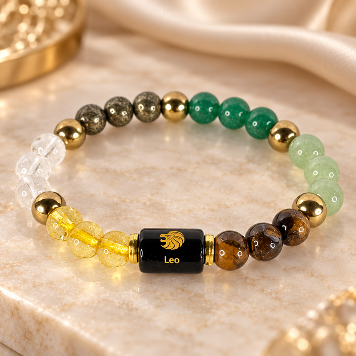 Natural Dhan Yog Leo Zodiac Bracelet hero