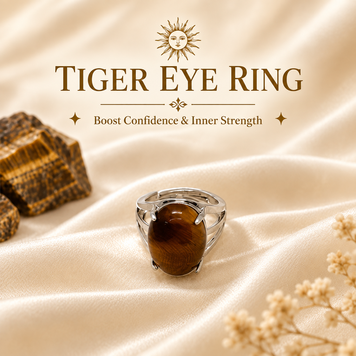 Tiger Eye Ring