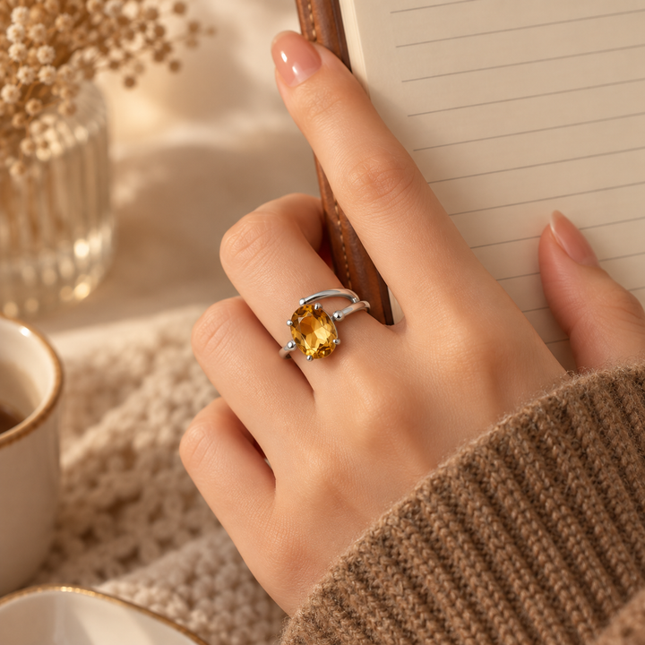 Citrine Ring