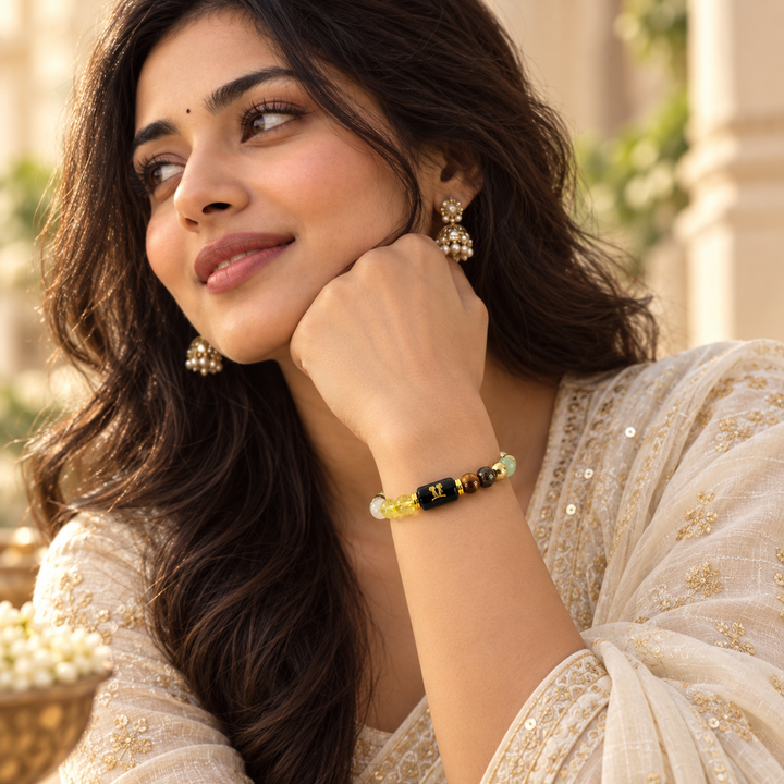 Natural Dhan Yog Gemini Zodiac Bracelet