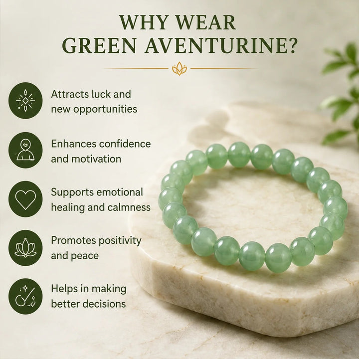 Natural Green Aventurine Bracelet