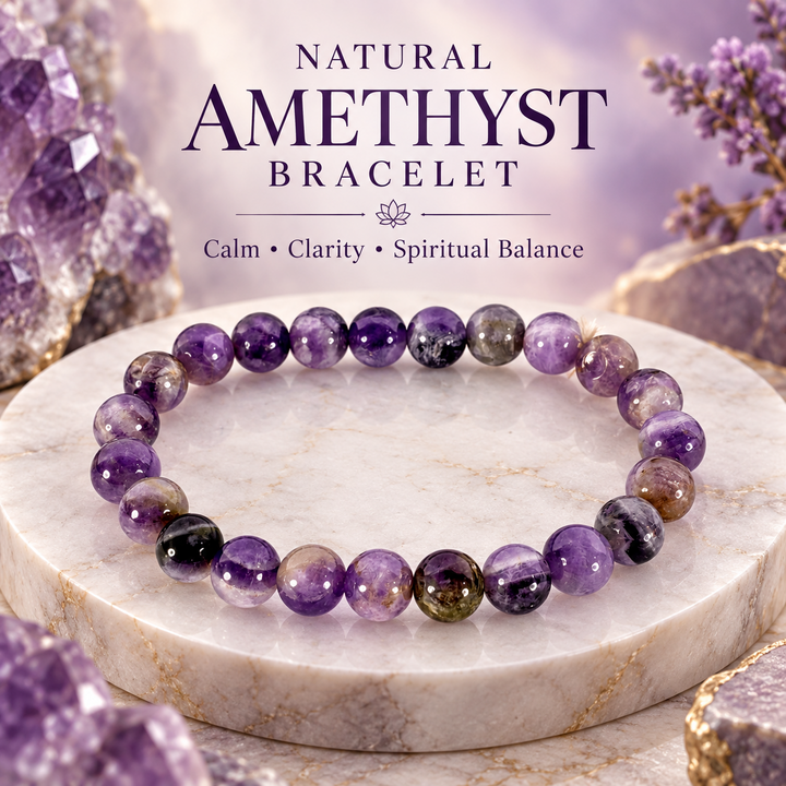 Natural Amethyst Bracelet hero