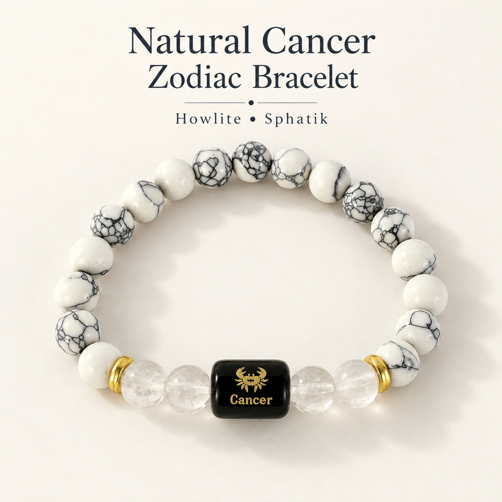 Natural Cancer Zodiac Bracelet hero