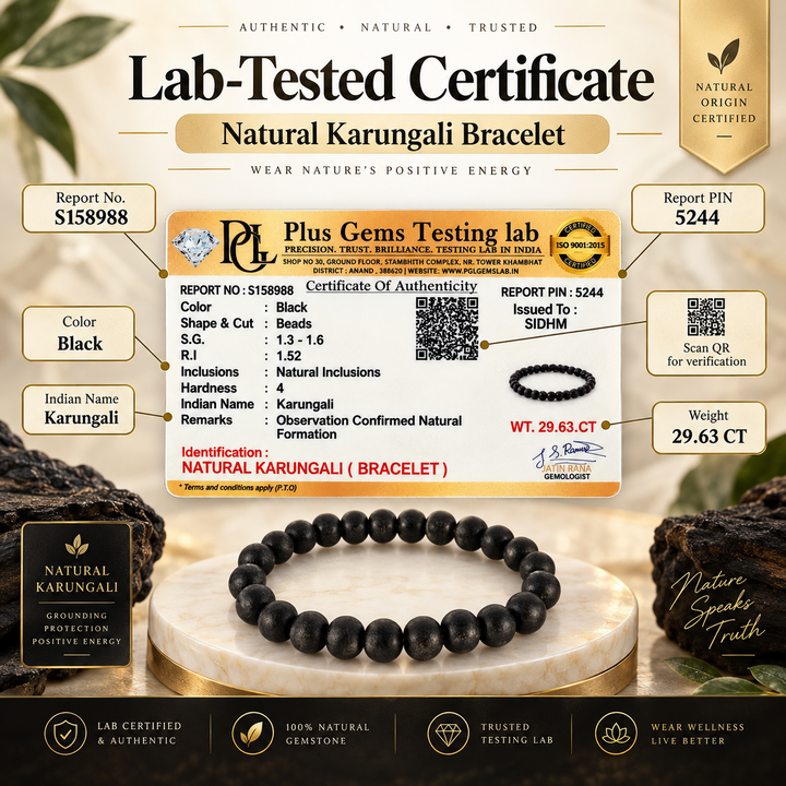Natural Karungali Bracelet hero