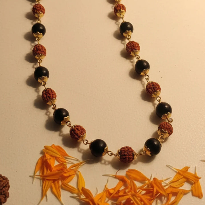 Natural Karungali Rudraksha Mala
