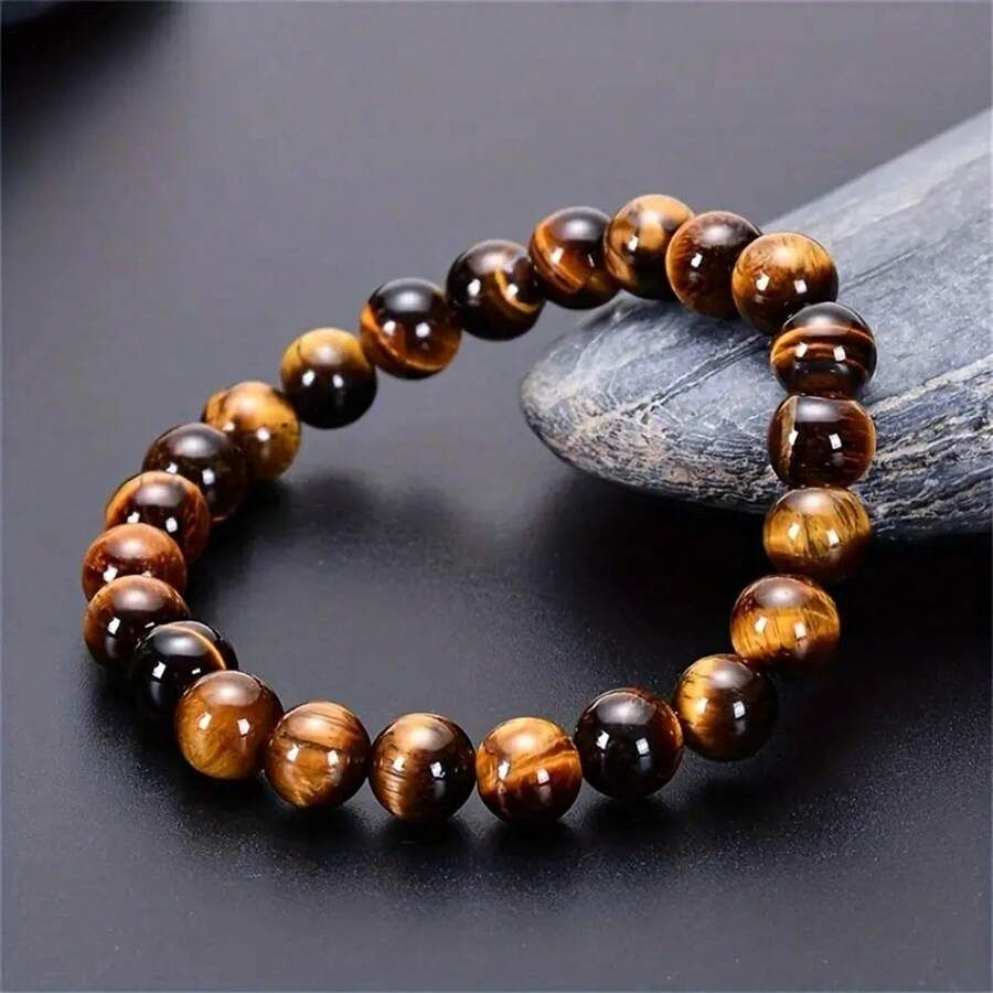 Natural Tigers Eye Bracelet