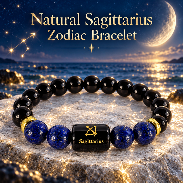 Natural Sagittarius Zodiac Bracelet hero