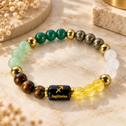 Natural Sagittarius Zodiac Bracelet detail