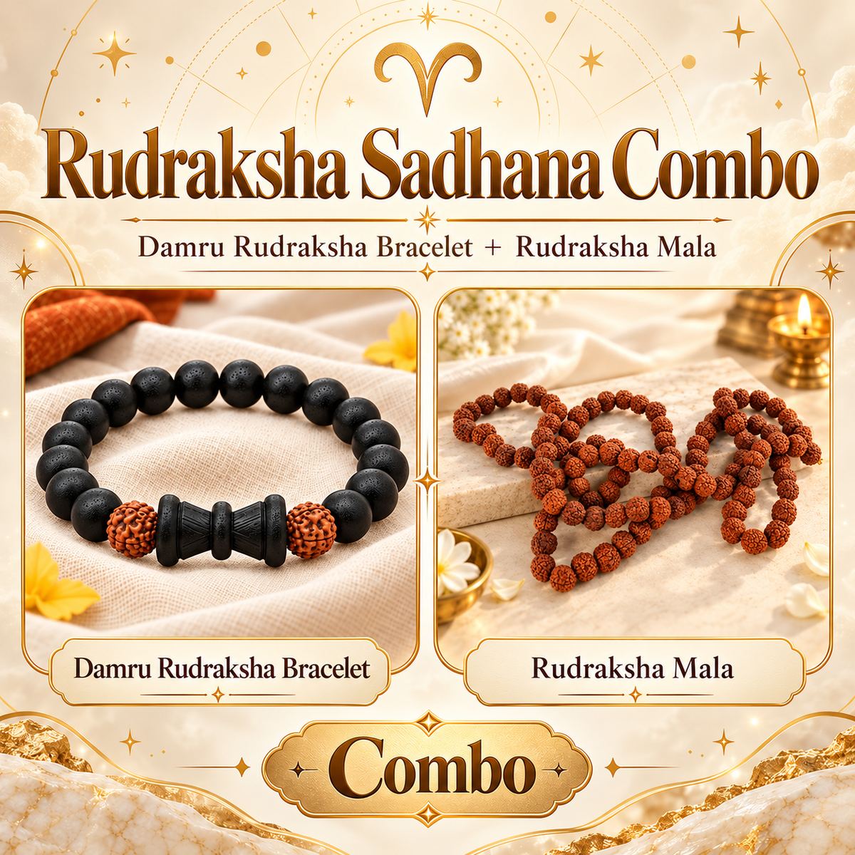 Rudraksha Sadhana Combo combo image
